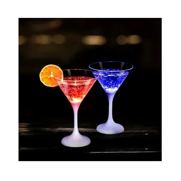 RadiantGlow LED Wine Glass