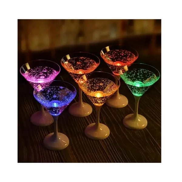 RadiantGlow LED Wine Glass