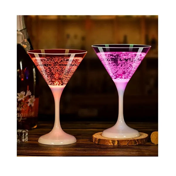 RadiantGlow LED Wine Glass