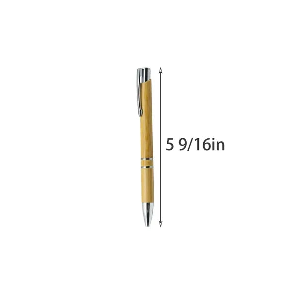 Bamboo Ballpoint Pen&Clip