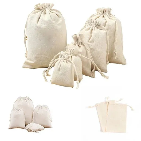 Canvas Drawstring Storage Bag