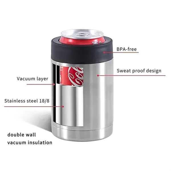 12oz Can Cooler Insulated Tumbler