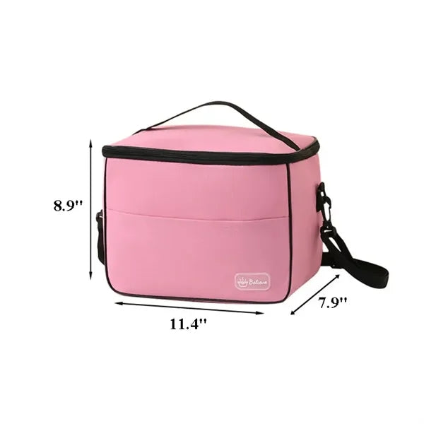 Insulated Can Cooler Lunch Tote