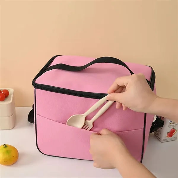 Insulated Can Cooler Lunch Tote