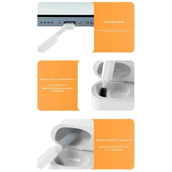 20-in-1 ABS Keyboards Bluetooth Earbuds Cleaning Kit