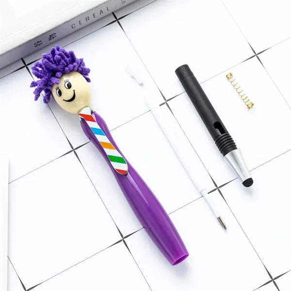Mop Head Screen Cleaner Stylus Pens