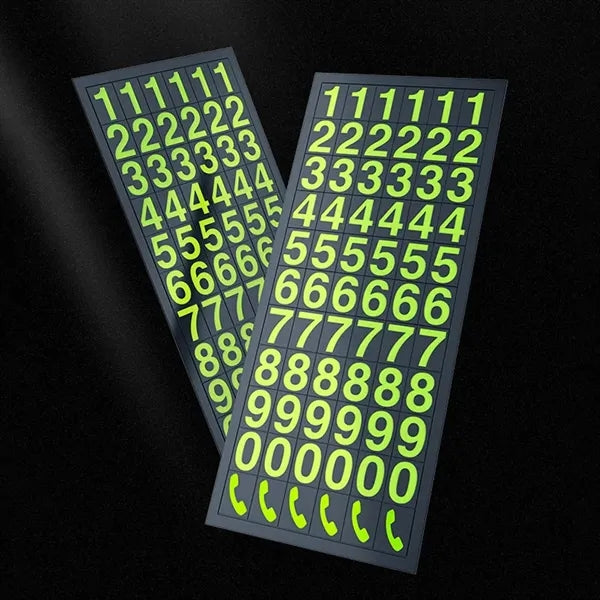 GlowPark Emergency Contact ID Plate