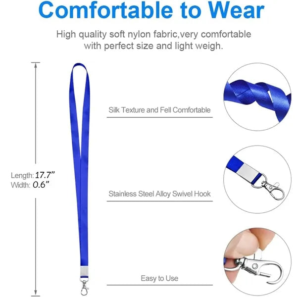Badge Lanyards with Clip
