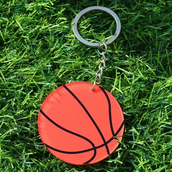 Acrylic Ball Keychain
