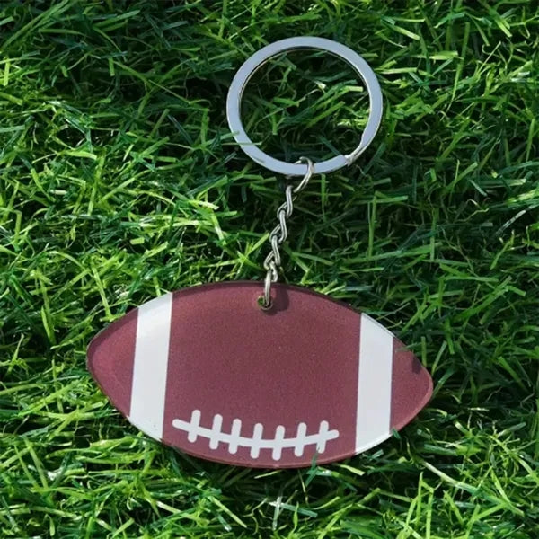 Acrylic Ball Keychain