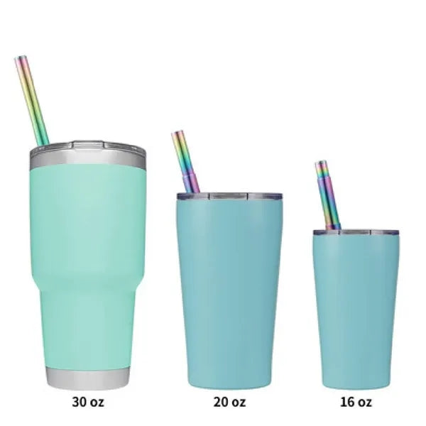 Portable Stainless Steel Straw Set with Carry Case