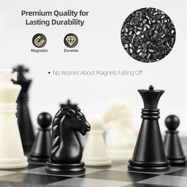 Magnetic Portable Folding Chess Set