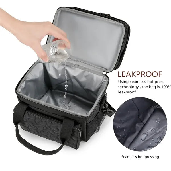 Double Layer Lunch Cooler Tote Bag