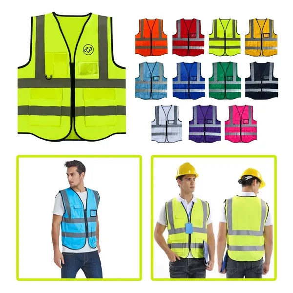 Multi-Functional High-Visibility Safety Vest