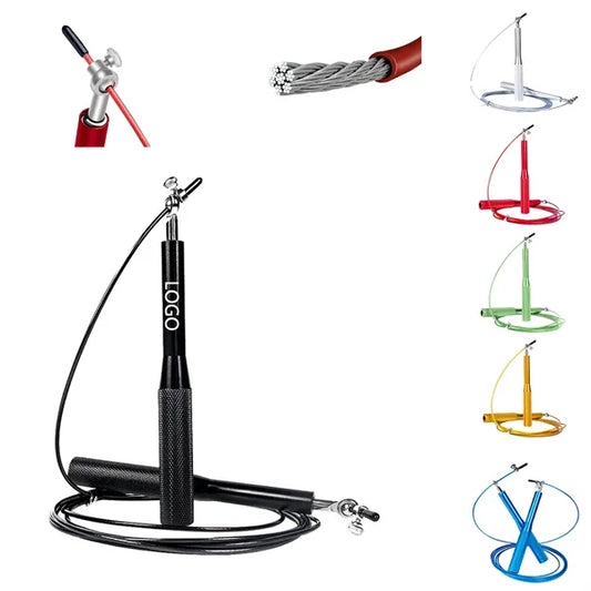118" Tangle-Free Rapid High Speed Fitness Jump Rope