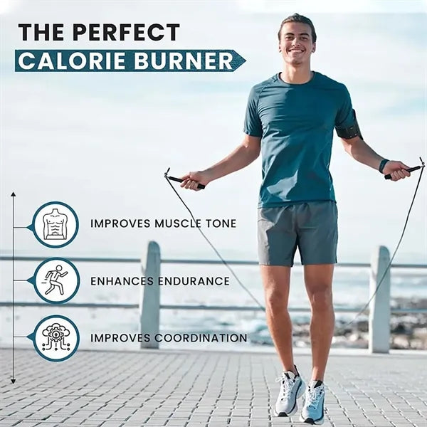 118" Tangle-Free Rapid High Speed Fitness Jump Rope