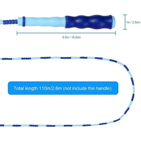 Tangle-Free Beaded Jump Rope