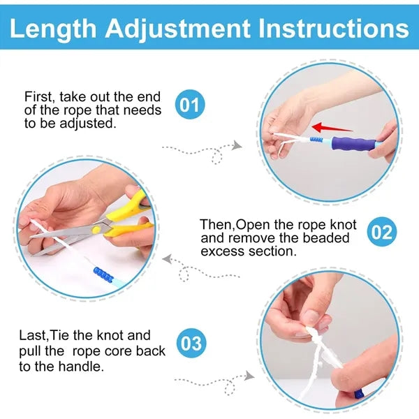 Tangle-Free Beaded Jump Rope