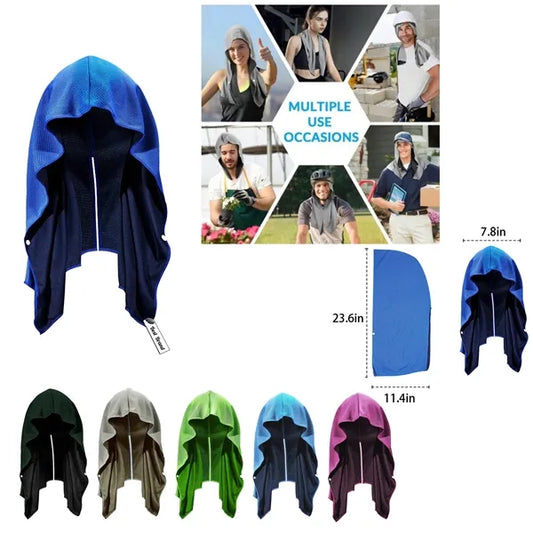 Cooling Hoodie Towel For Men And Women
