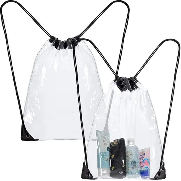Clear Drawstring Bags
