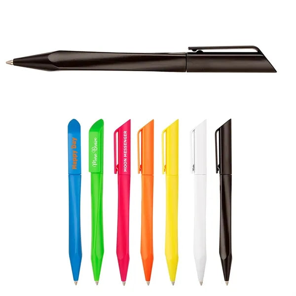 Frosted Triangle Twist Pen
