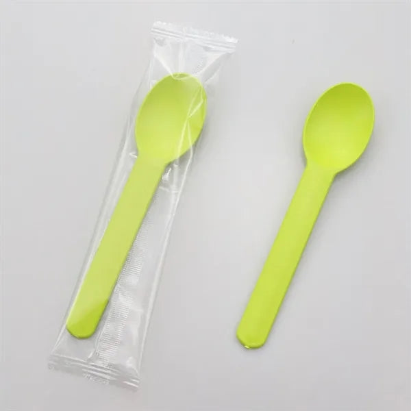 Plastic Tableware Eco Friendly Corn Starch Spoon