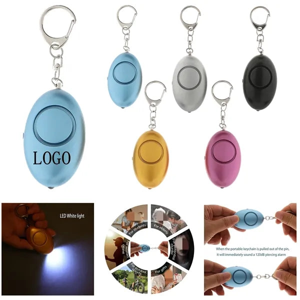 Emergency Police Keychain Light and Siren