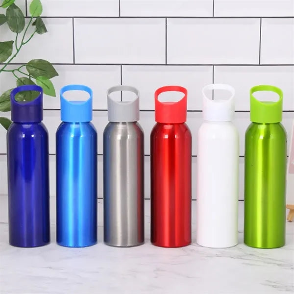 Wide Mouth Aluminum Sports Water Bottle
