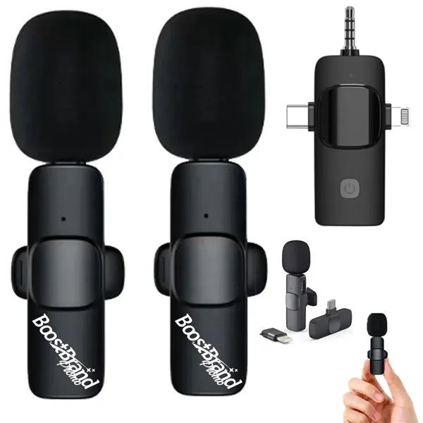 Wireless Lavalier Microphone for Video Recording