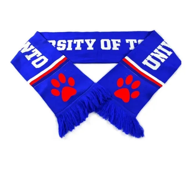 Knitted Scarf With Fringe