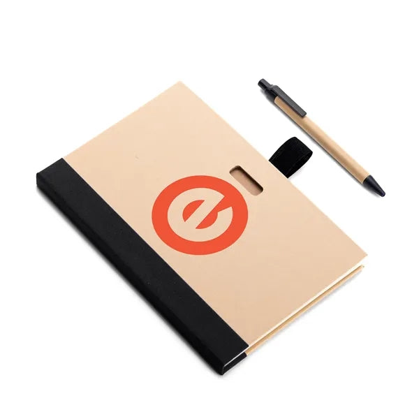 Binded Kraft Journal with Pen Closure
