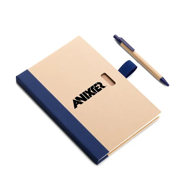 Binded Kraft Journal with Pen Closure