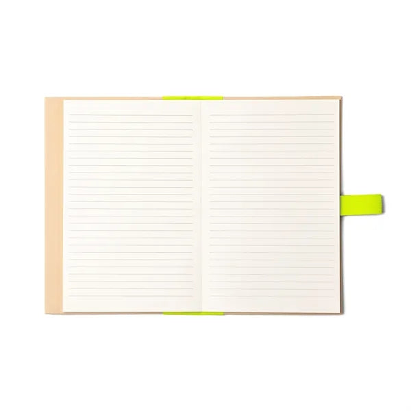 Binded Kraft Journal with Pen Closure