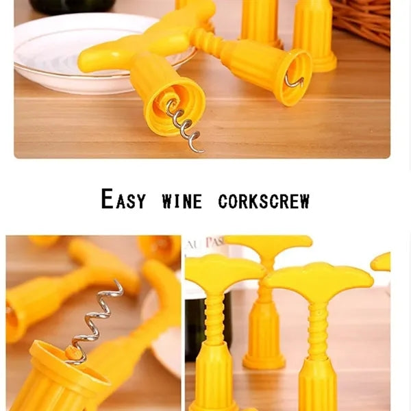 Quick-Action Wine Bottle Opener