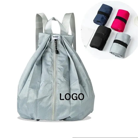 Large Foldable Water-Resistant Outdoor Shopping Backpack