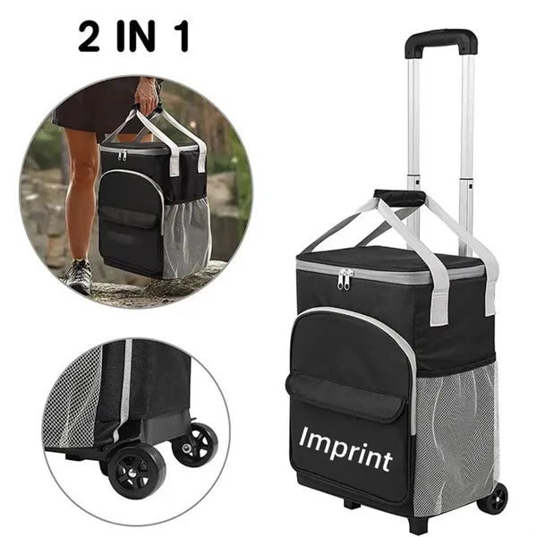 Insulated Rolling Cooler Bag