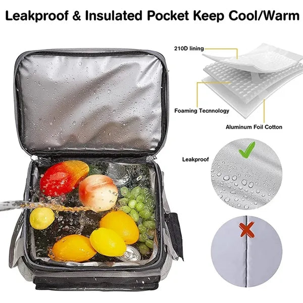 Insulated Rolling Cooler Bag