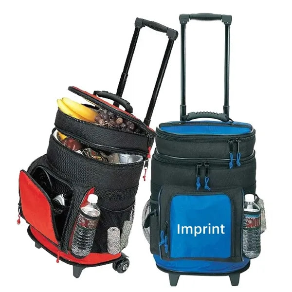 20 Cans Wheeled Cooler