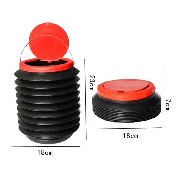 Portable Foldable Trash Container
