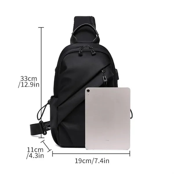 Fanny Pack Crossbody Bags USB Charging This Sling