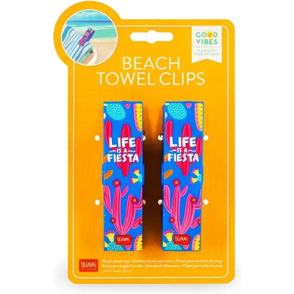 Pool Chair Beach Towel Clip Strong Grip Non-Slip Drying