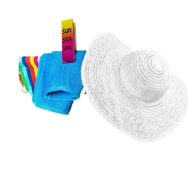 Pool Chair Beach Towel Clip Strong Grip Non-Slip Drying