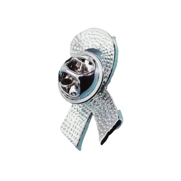 Breast Cancer Awareness Rhinestone Zirconia Lapel Pin