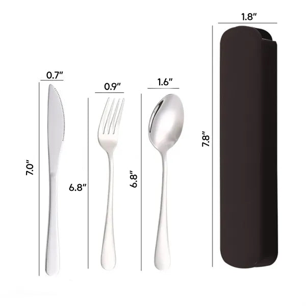 Camping Utensil Set with Case