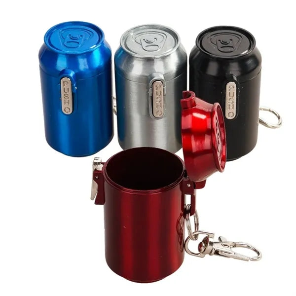 Portable Pocket Cigarettes Ashtray With Keychain