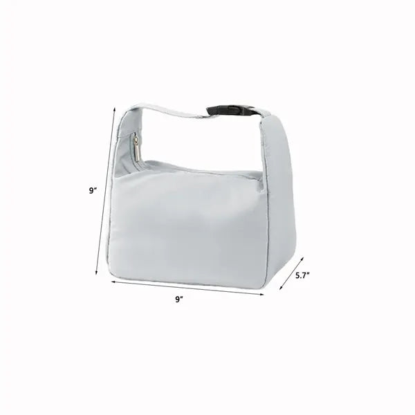 7L Oxford Pocket Tote Lunch Bag