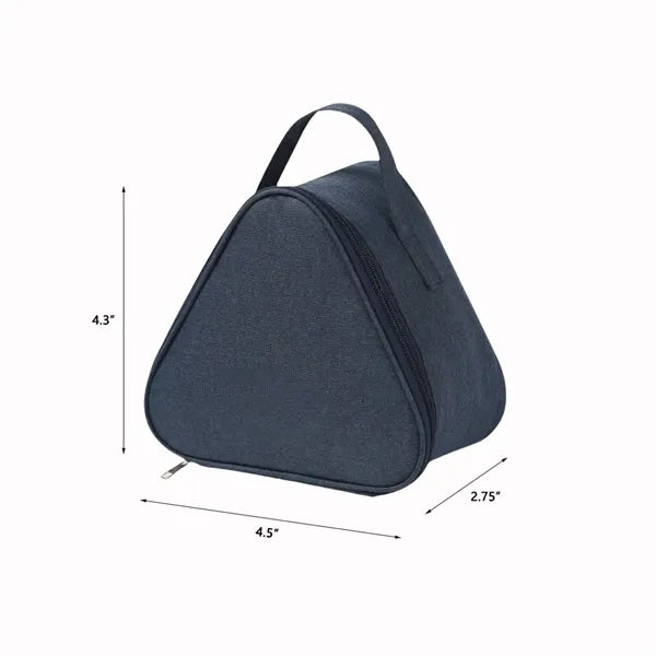 1L Small Capacity Waterproof Oxford Triangle Lunch Bag