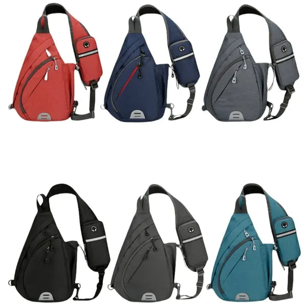 Waterproof Shoulder Backpack Outdoor Travel Chest Bags