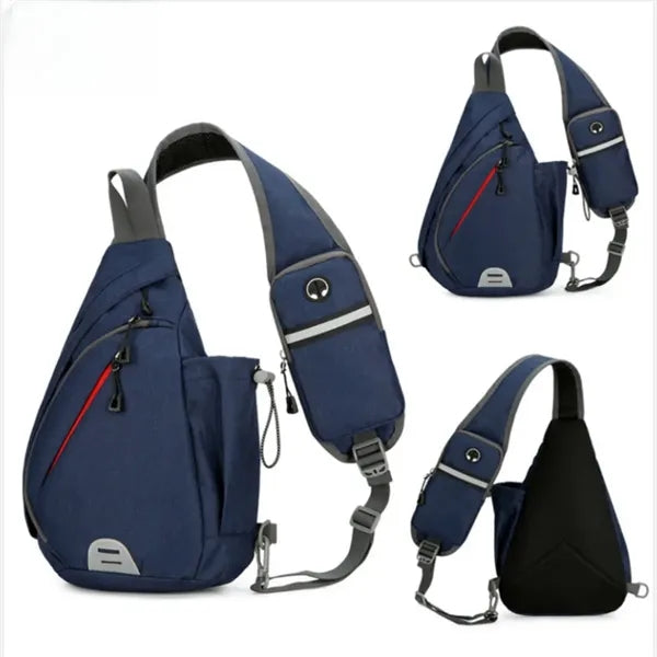 Waterproof Shoulder Backpack Outdoor Travel Chest Bags