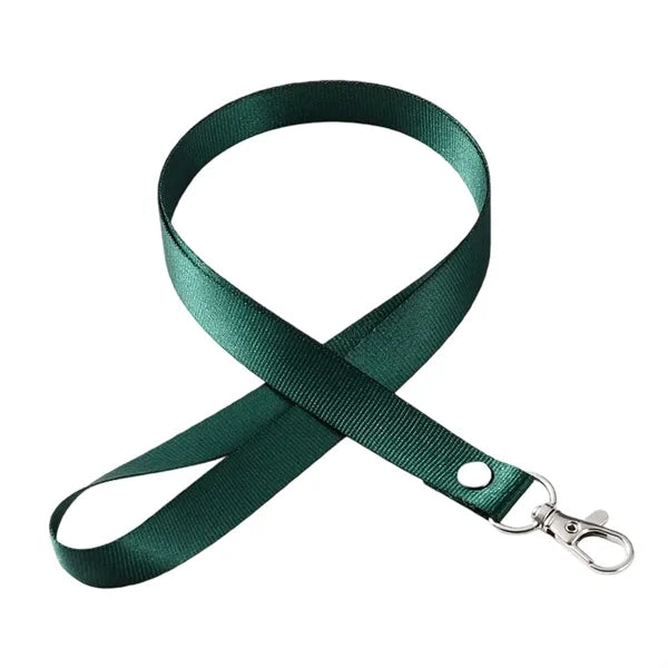Durable Polyester Lanyard with Clasp for IDs and Keys